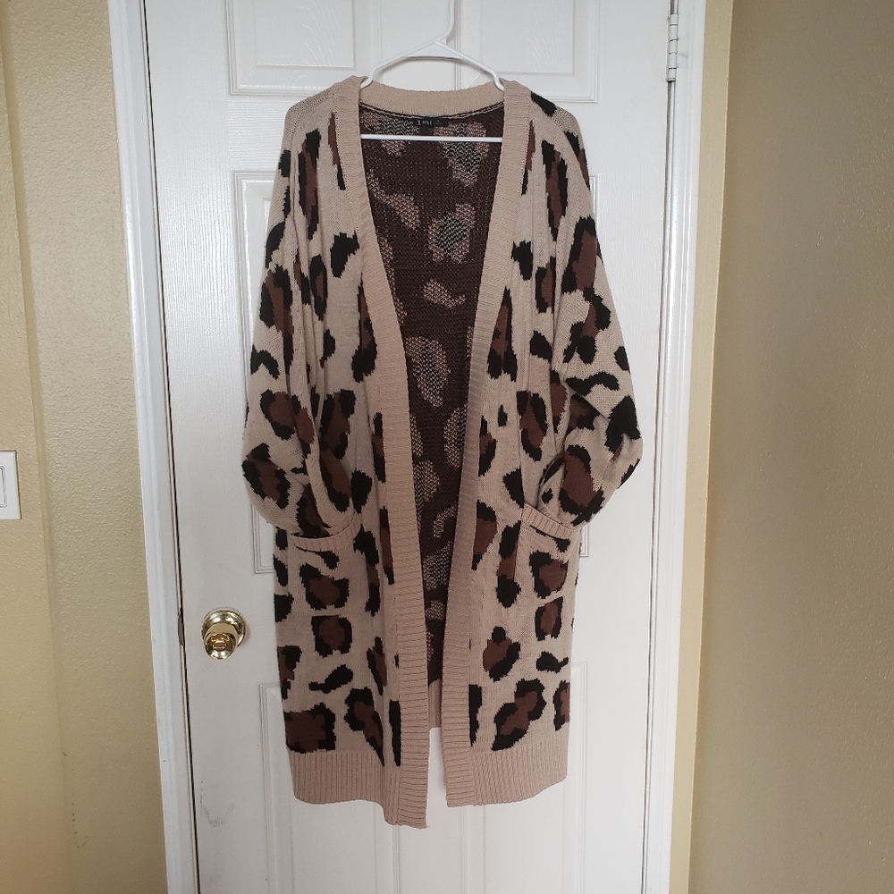 Chic Soul Leopard Cardigan